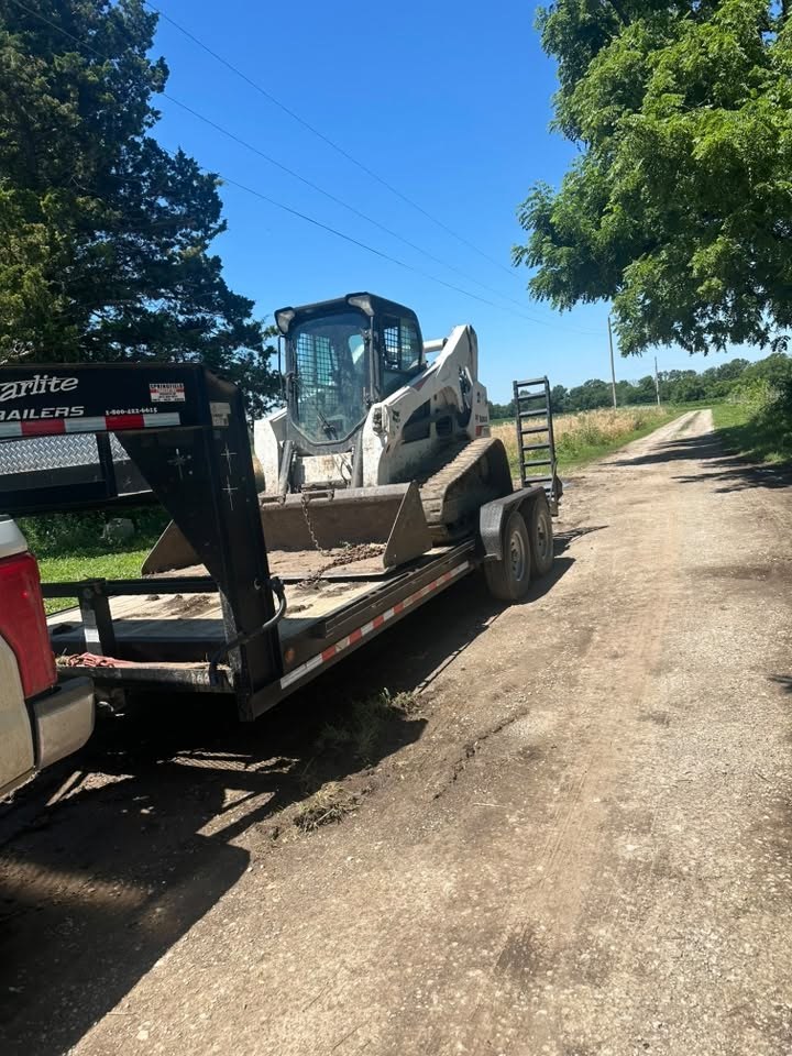 Compact track loader ready for excavation service in Bates County, MO